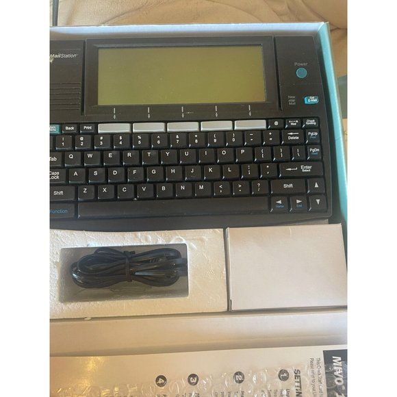 MailStation Mivo 100 Personal Email 80s Email Portable Dial Up New Nib Vintage - Picture 2 of 2